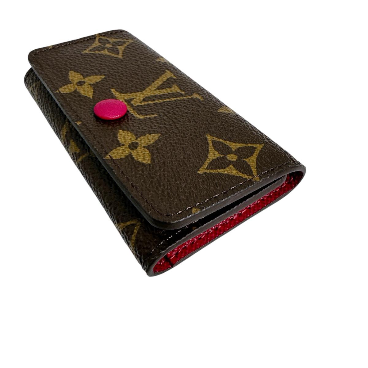 LOUIS VUITTON Key case Key holder M62631 Monogram canvas Brown Monogram Key case Key holder for 4 keys