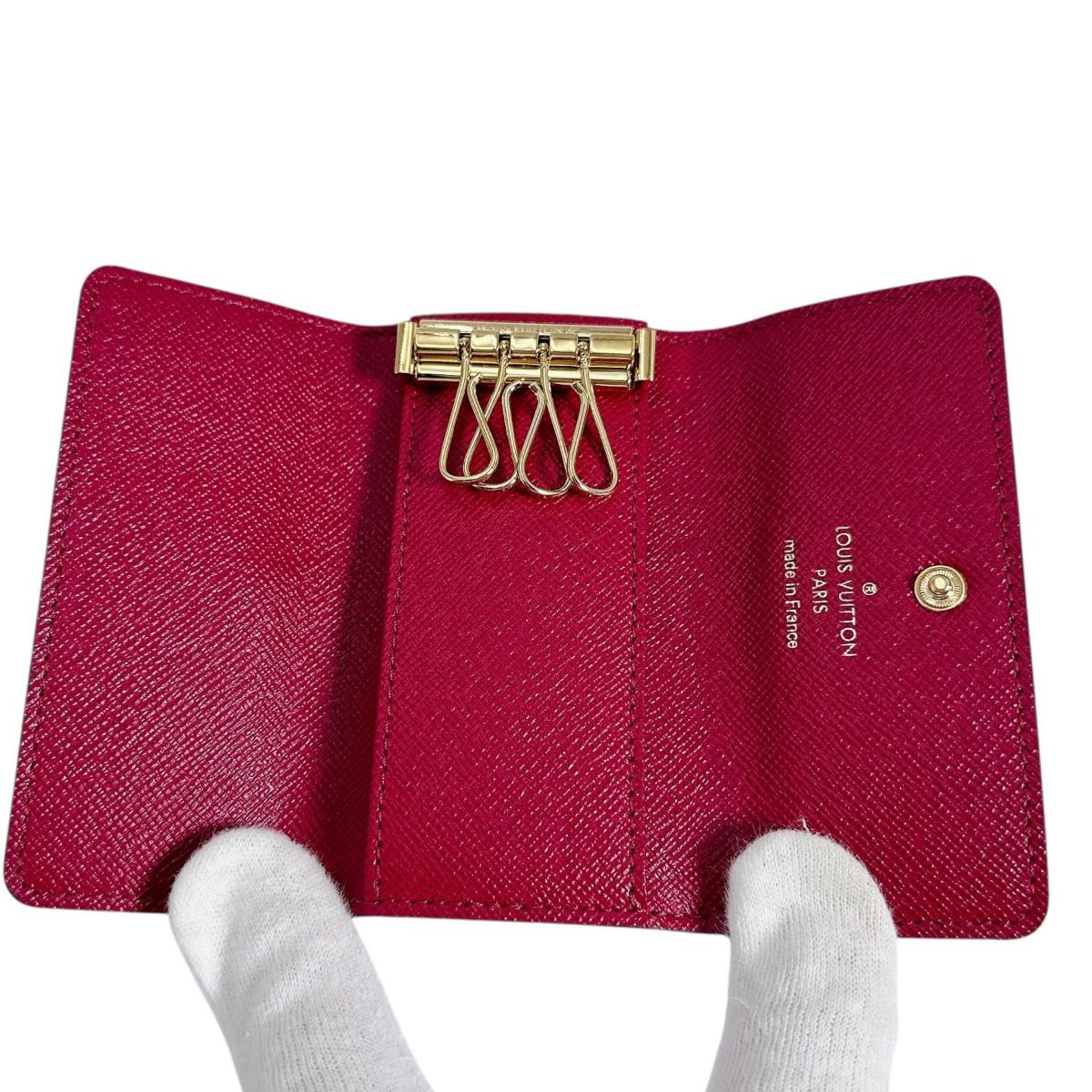 LOUIS VUITTON Key case Key holder M62631 Monogram canvas Brown Monogram Key case Key holder for 4 keys