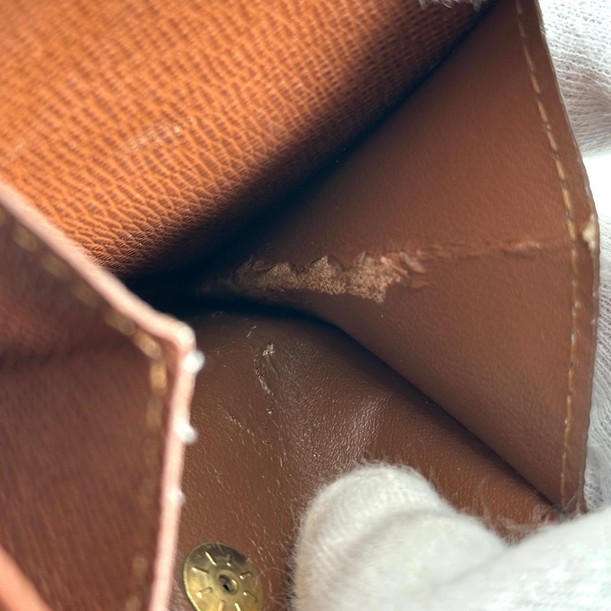 LOUIS VUITTON Bifold Wallet M61675 Monogram canvas Brown Monogram Portefeuille・Marco