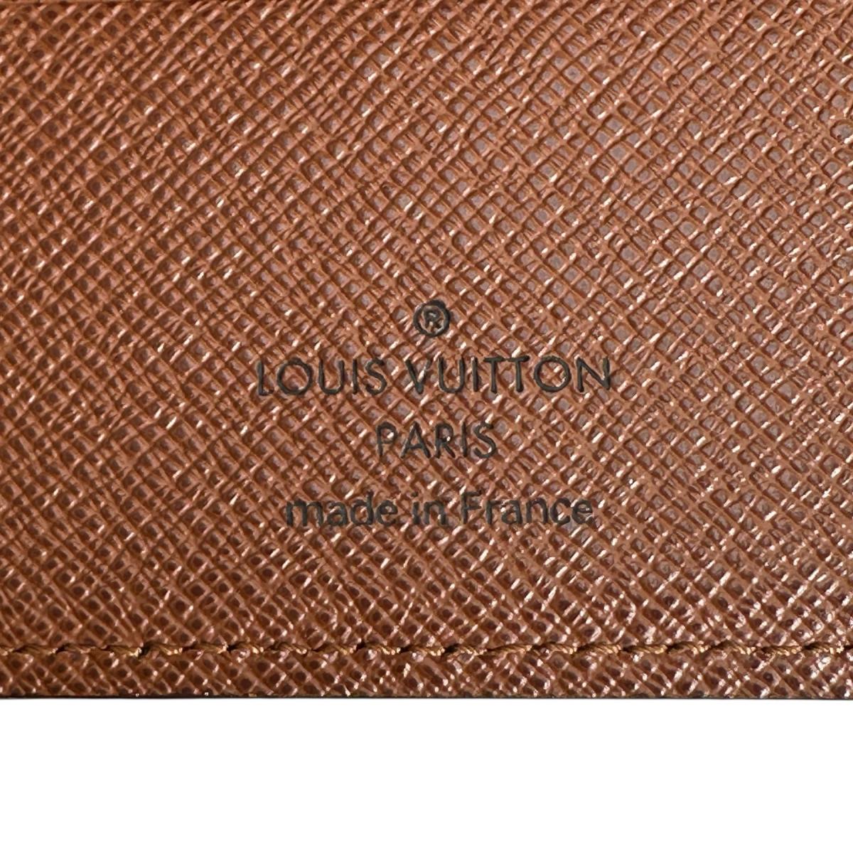 LOUIS VUITTON Bifold Wallet M61675 Monogram canvas Brown Monogram Portefeuille・Marco