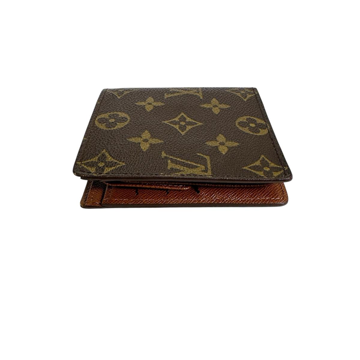 LOUIS VUITTON Bifold Wallet M61675 Monogram canvas Brown Monogram Portefeuille・Marco