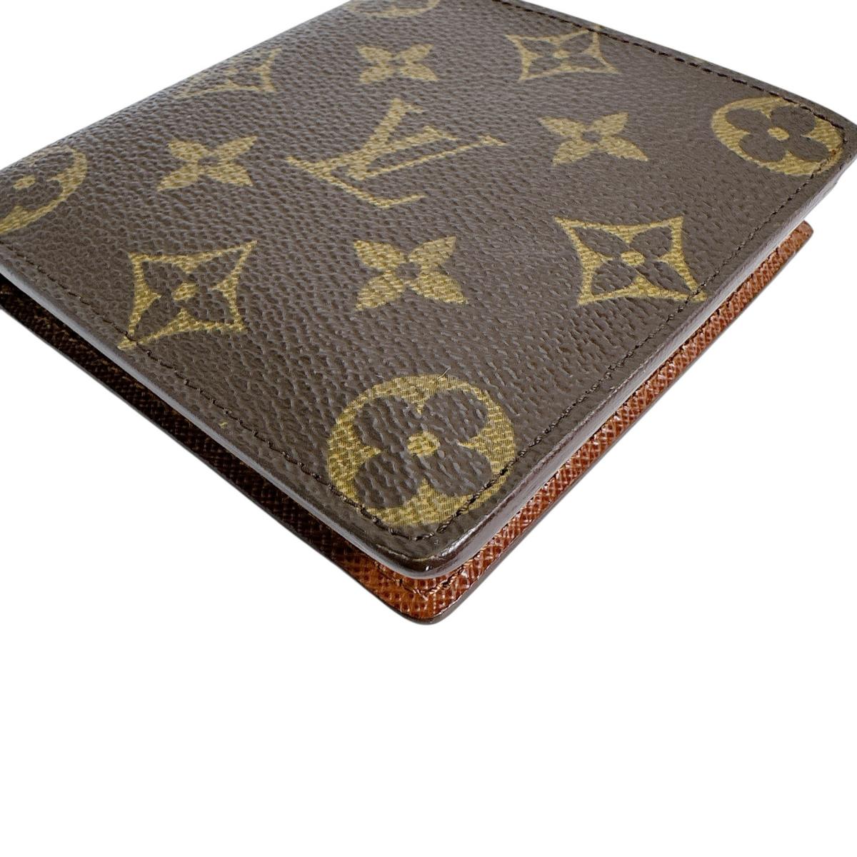LOUIS VUITTON Bifold Wallet M61675 Monogram canvas Brown Monogram Portefeuille・Marco