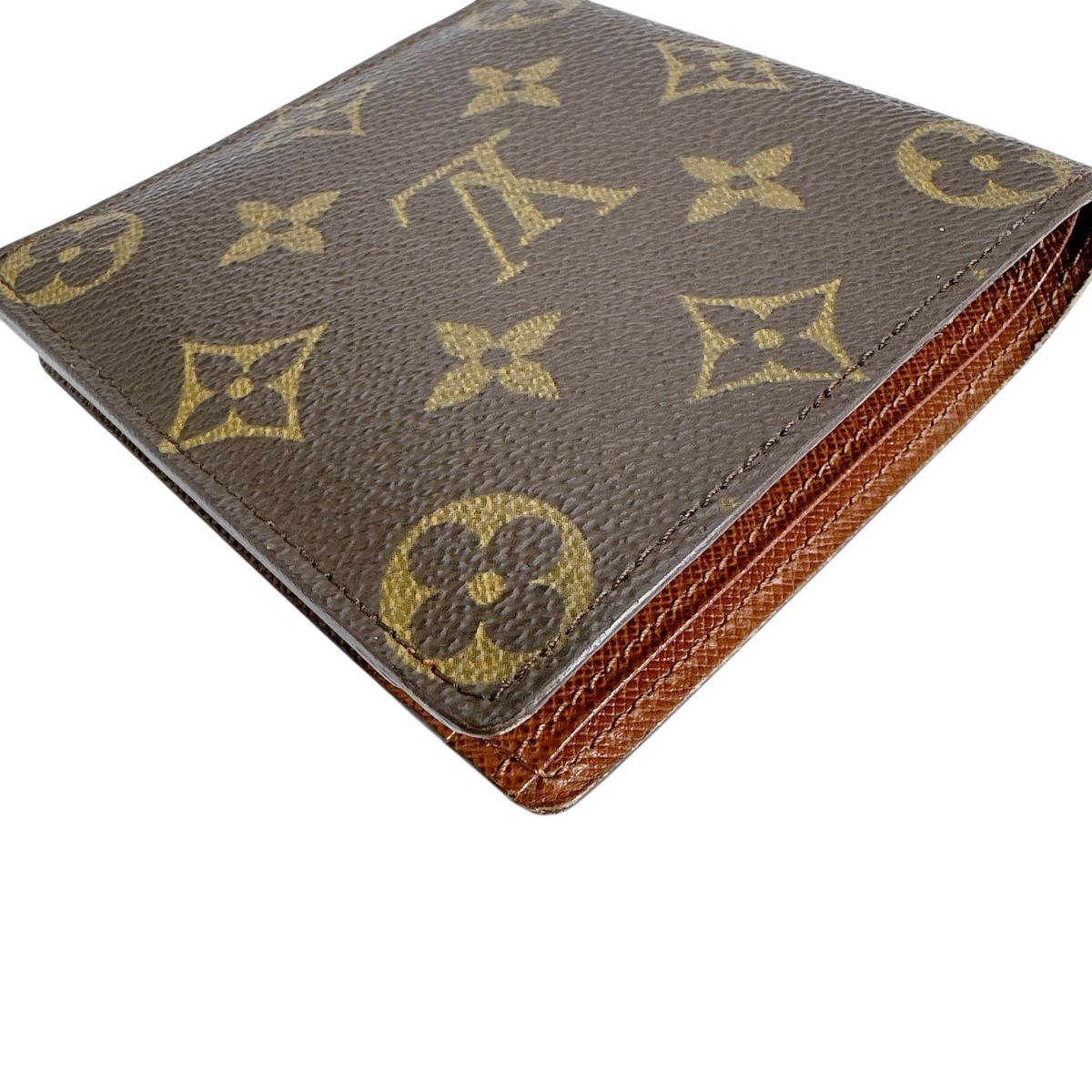 LOUIS VUITTON Bifold Wallet M61675 Monogram canvas Brown Monogram Portefeuille・Marco