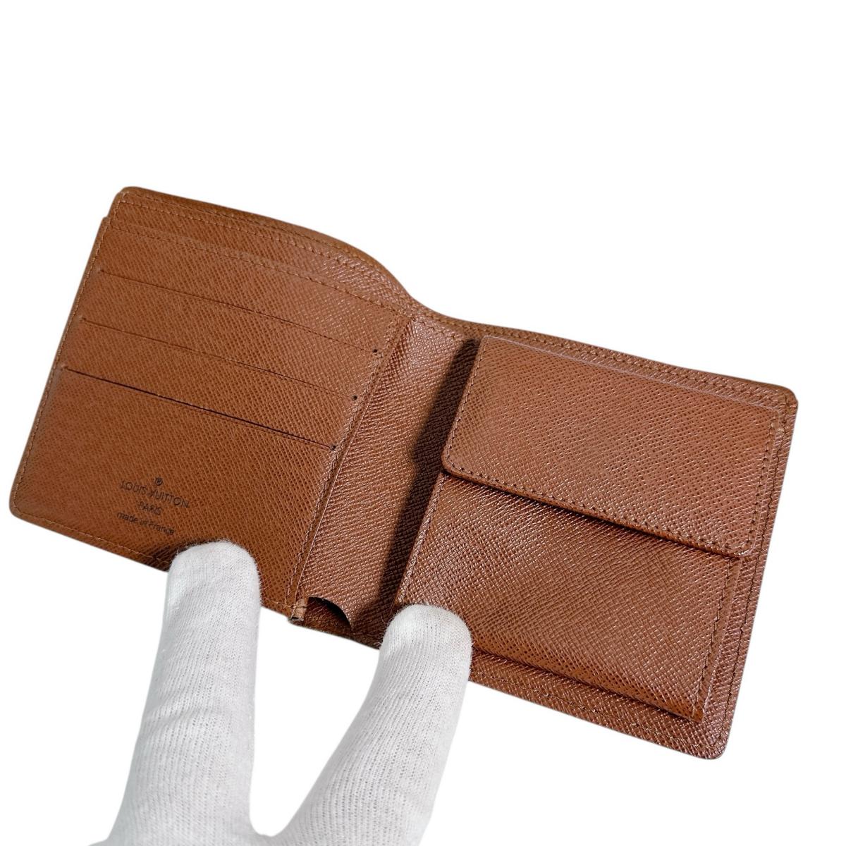 LOUIS VUITTON Bifold Wallet M61675 Monogram canvas Brown Monogram Portefeuille・Marco