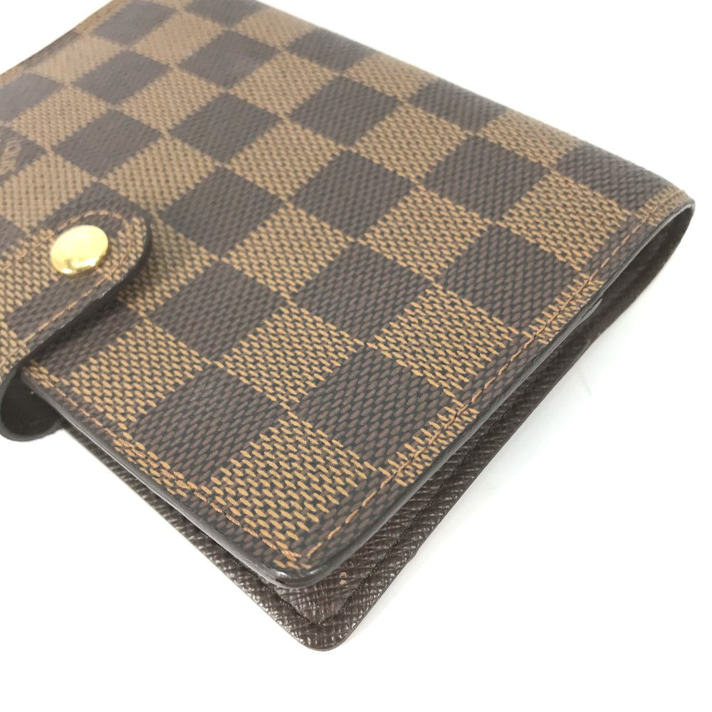 LOUIS VUITTON Notebook cover R20700 Damier canvas Brown Damier Agenda PM
