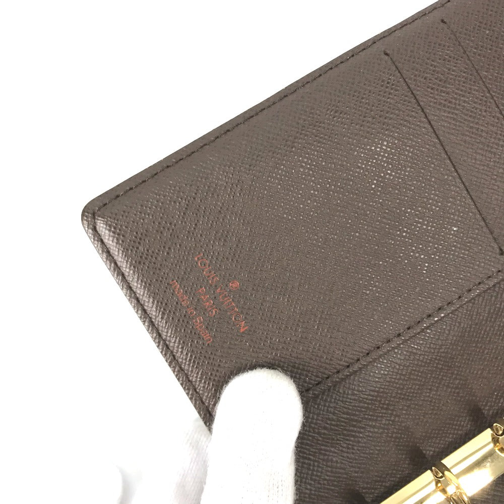 LOUIS VUITTON Notebook cover R20700 Damier canvas Brown Damier Agenda PM