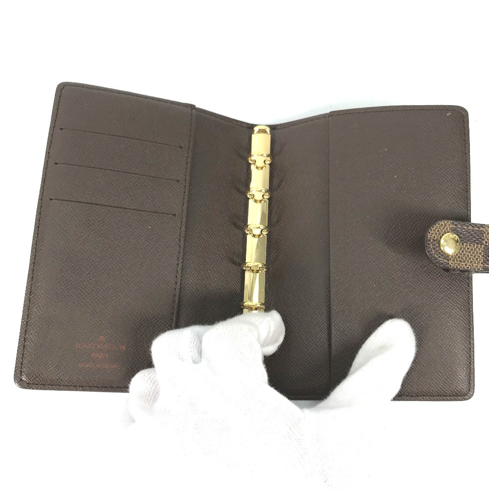 LOUIS VUITTON Notebook cover R20700 Damier canvas Brown Damier Agenda PM