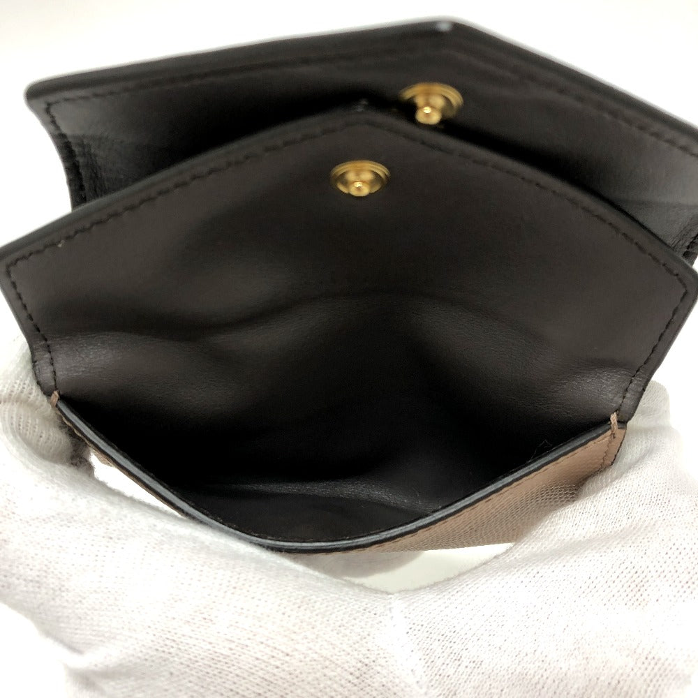 PRADA Card Case 1MC065 leather beige logo