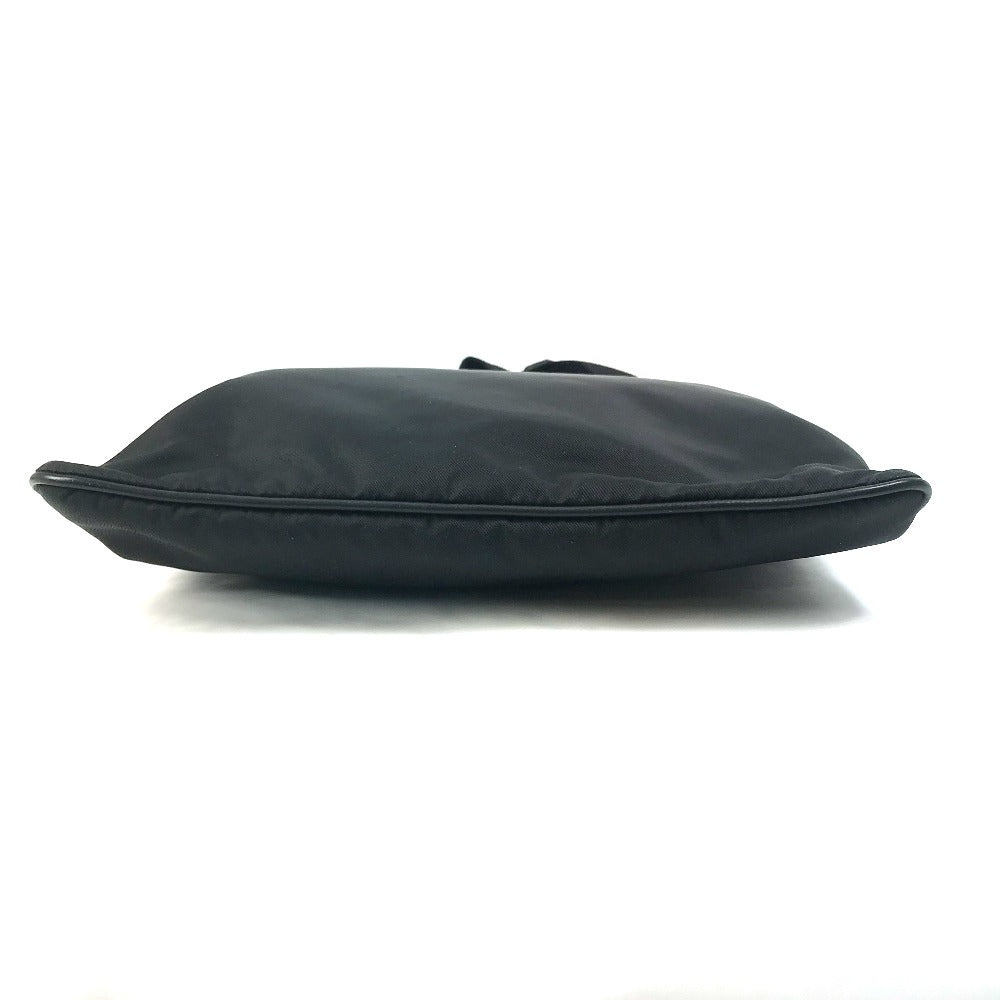 PRADA Shoulder Bag 2VH053 Nylon / leather black Triangle logo