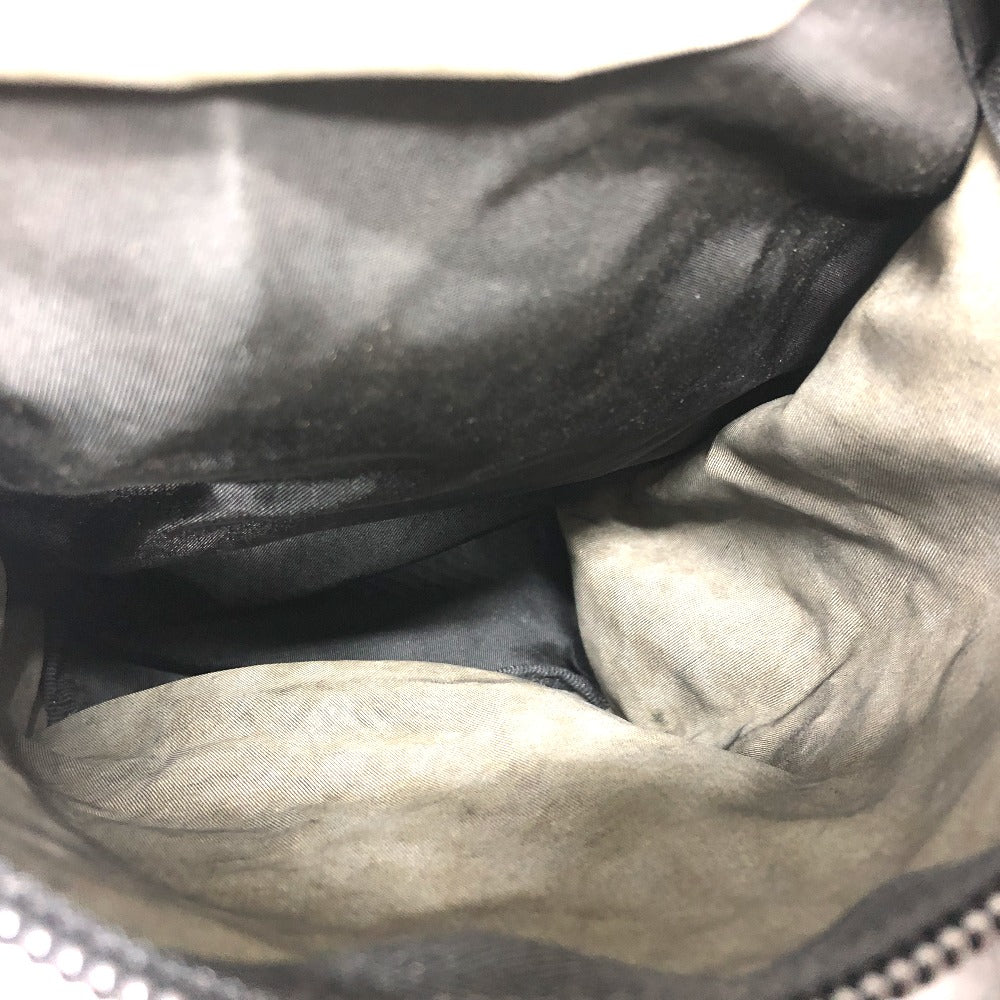 PRADA Backpack V130 Nylon black Double pocket