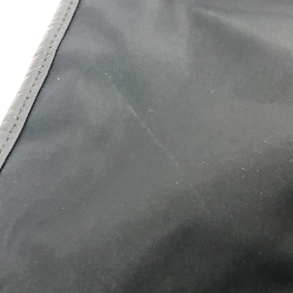 PRADA Shoulder Bag V166 Nylon / leather black