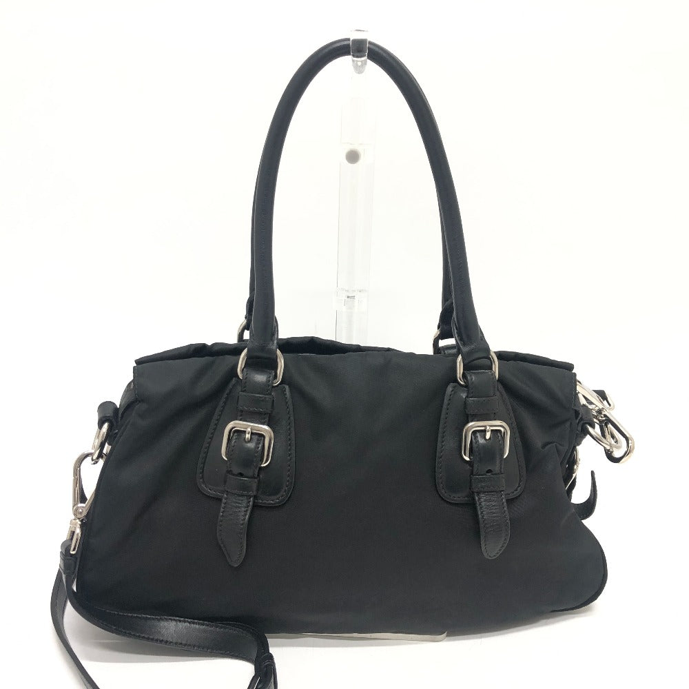 PRADA Tote Bag 1BA021 Nylon black