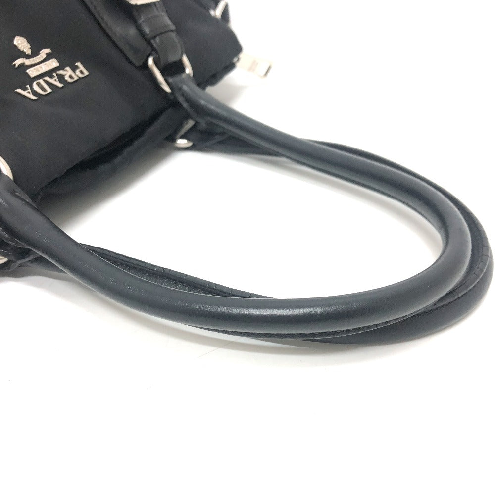 PRADA Tote Bag 1BA021 Nylon black