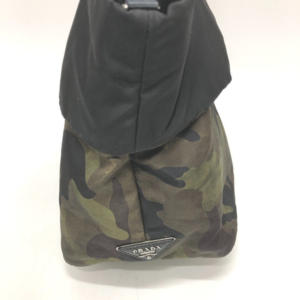 PRADA Handbag B1959V Nylon green camouflage