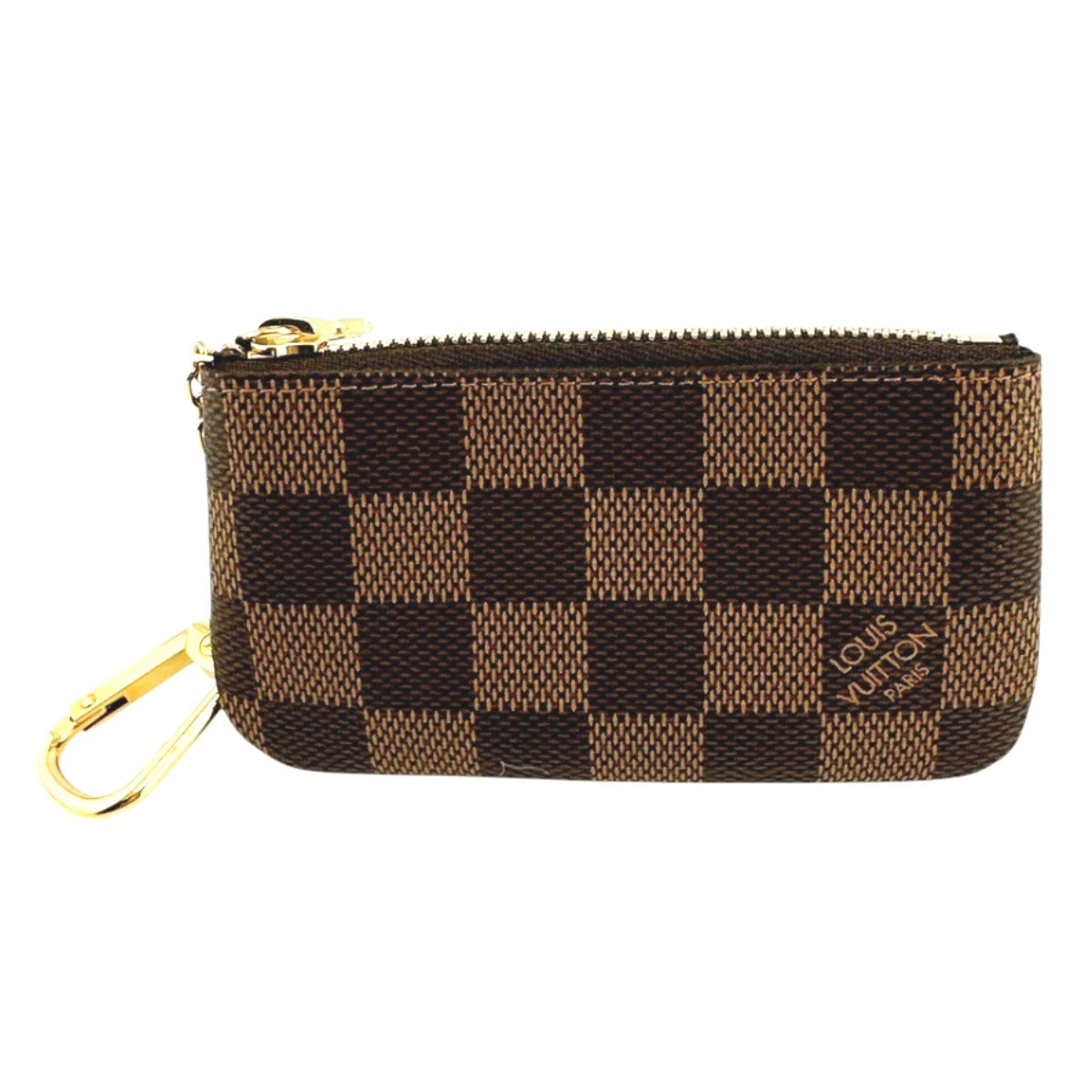 LOUIS VUITTON Key case Key holder N62658 Damier canvas Brown Damier Pochette Cre