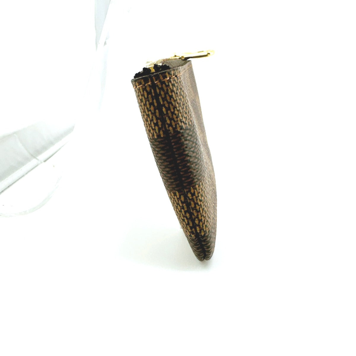 LOUIS VUITTON Key case Key holder N62658 Damier canvas Brown Damier Pochette Cre