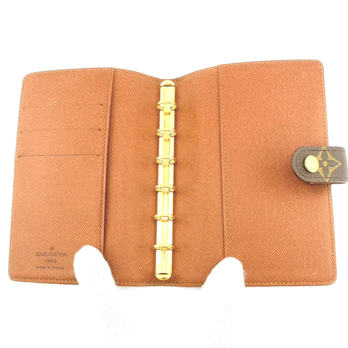 LOUIS VUITTON Notebook cover R20005 Monogram canvas Brown Monogram Agenda PM