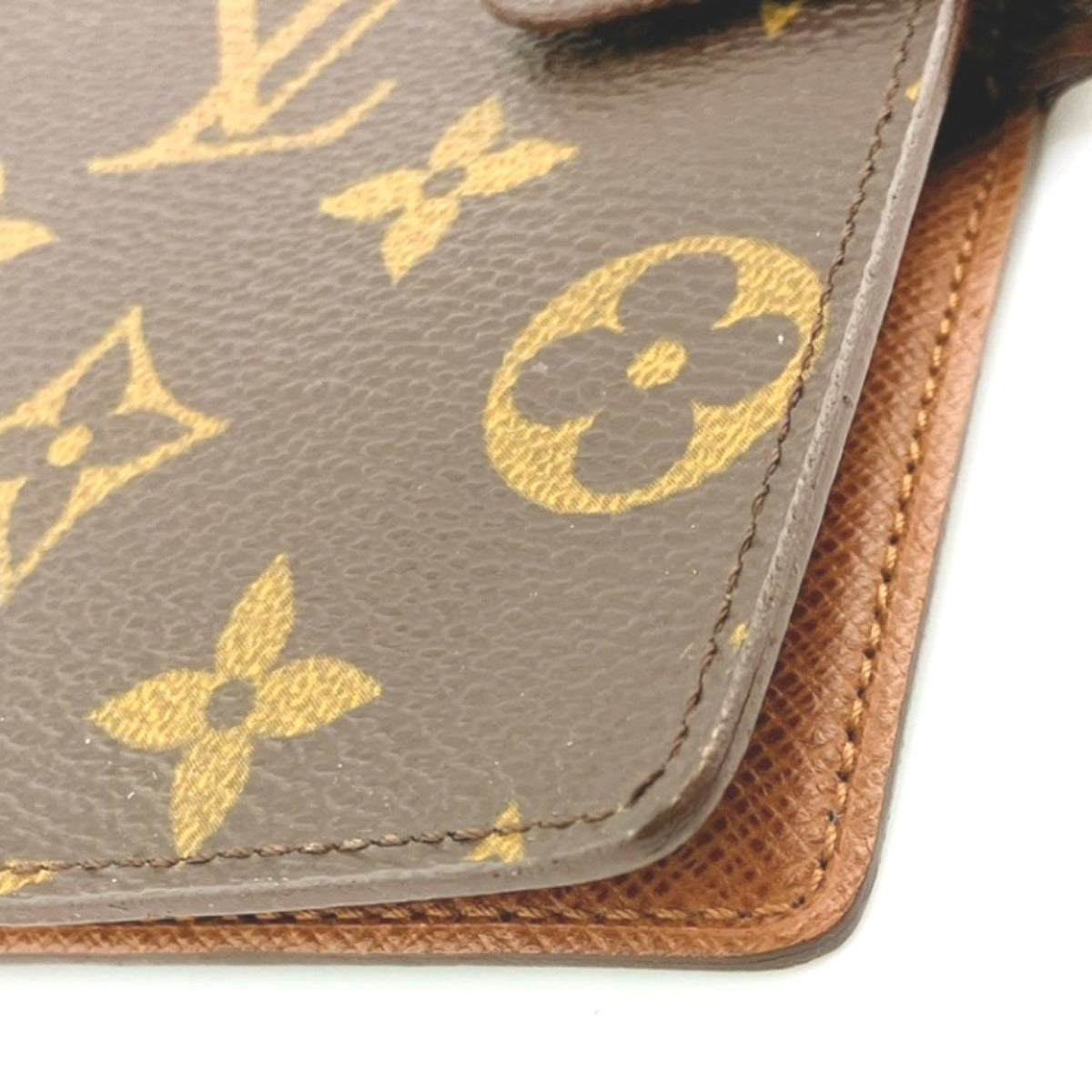 LOUIS VUITTON Notebook cover R20005 Monogram canvas Brown Monogram Agenda PM