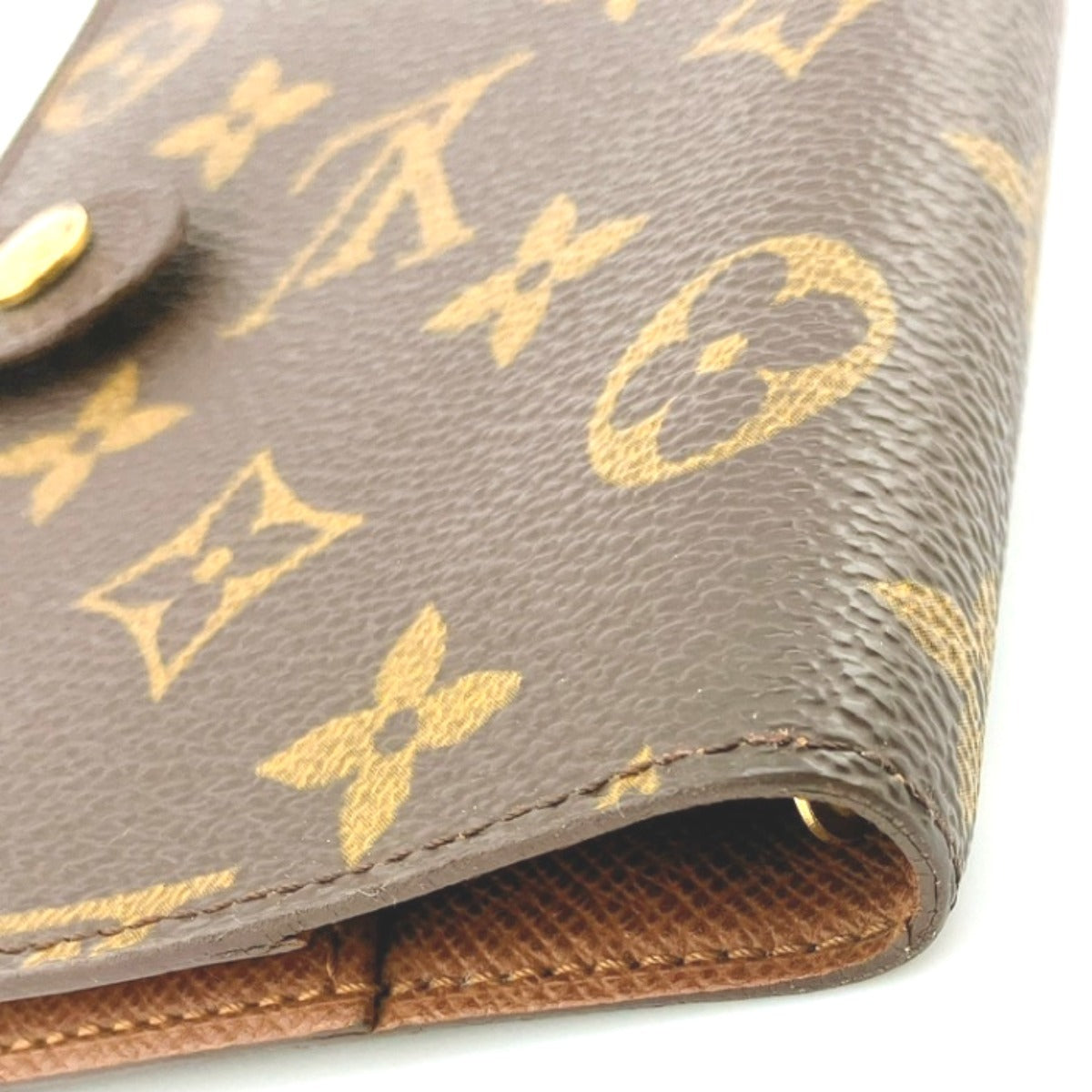 LOUIS VUITTON Notebook cover R20005 Monogram canvas Brown Monogram Agenda PM