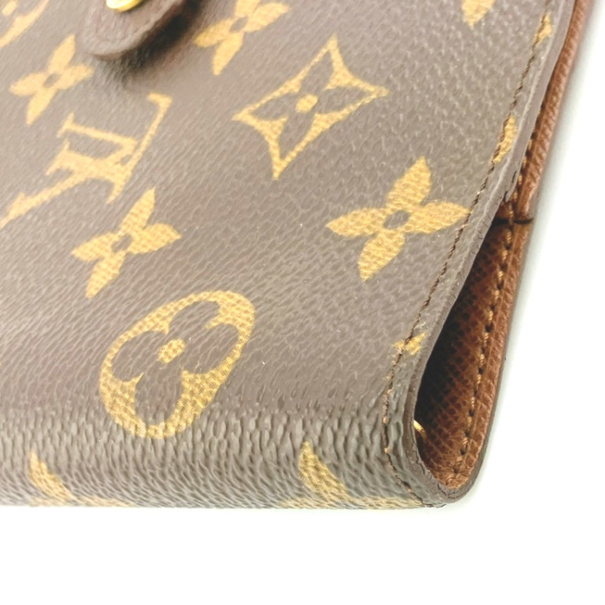 LOUIS VUITTON Notebook cover R20005 Monogram canvas Brown Monogram Agenda PM