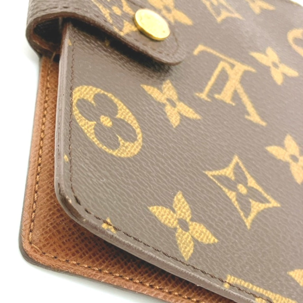 LOUIS VUITTON Notebook cover R20005 Monogram canvas Brown Monogram Agenda PM