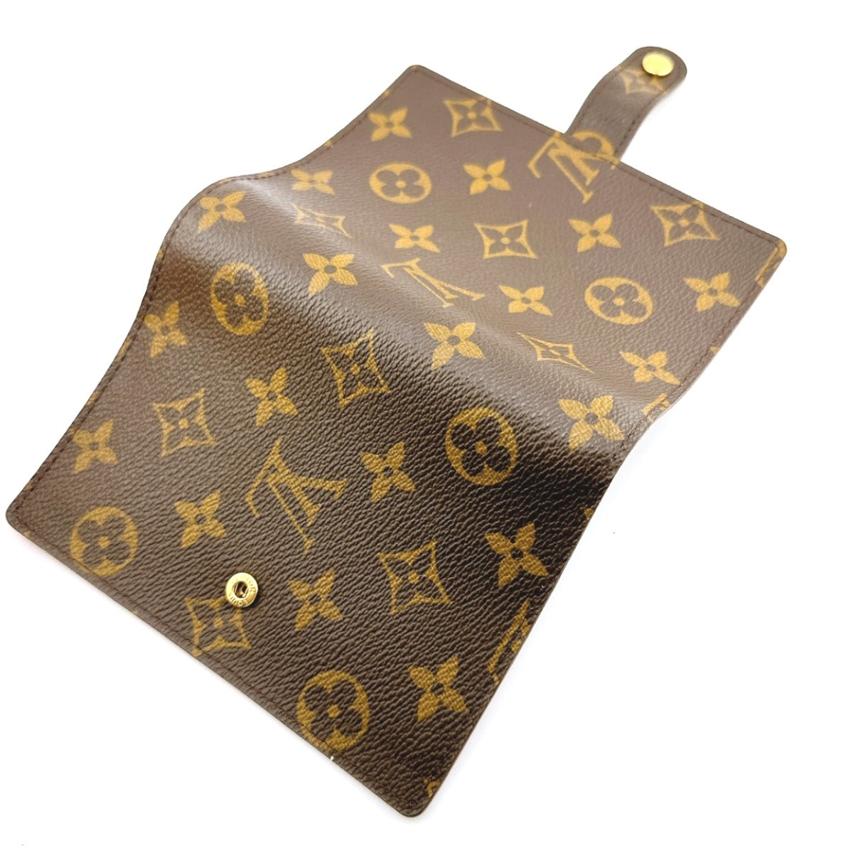 LOUIS VUITTON Notebook cover R20005 Monogram canvas Brown Monogram Agenda PM