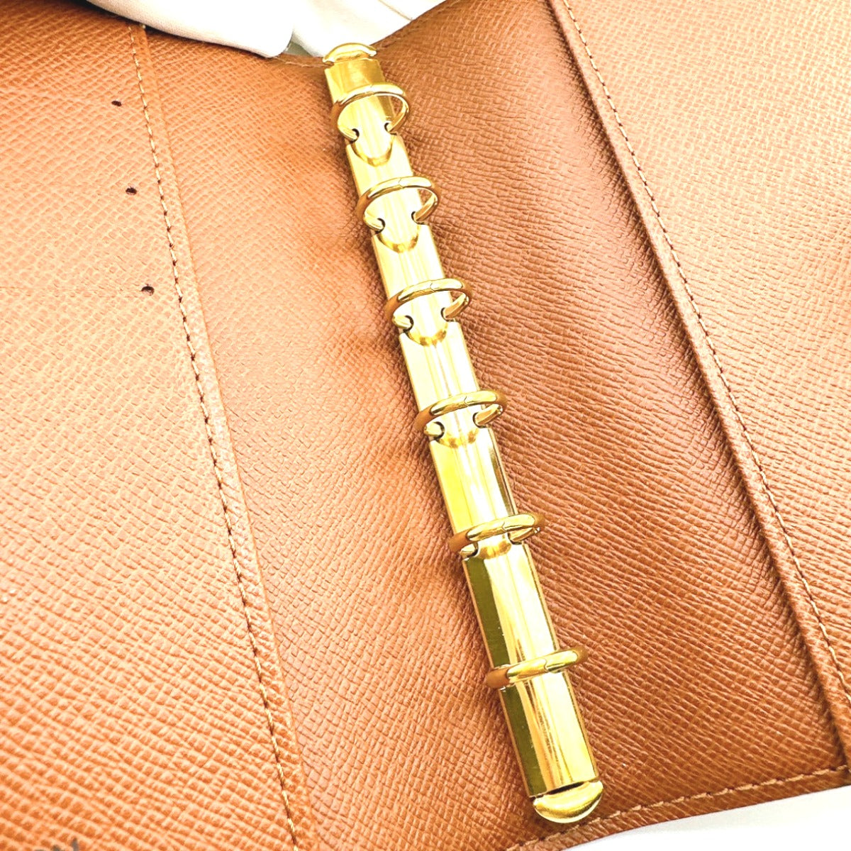 LOUIS VUITTON Notebook cover R20005 Monogram canvas Brown Monogram Agenda PM