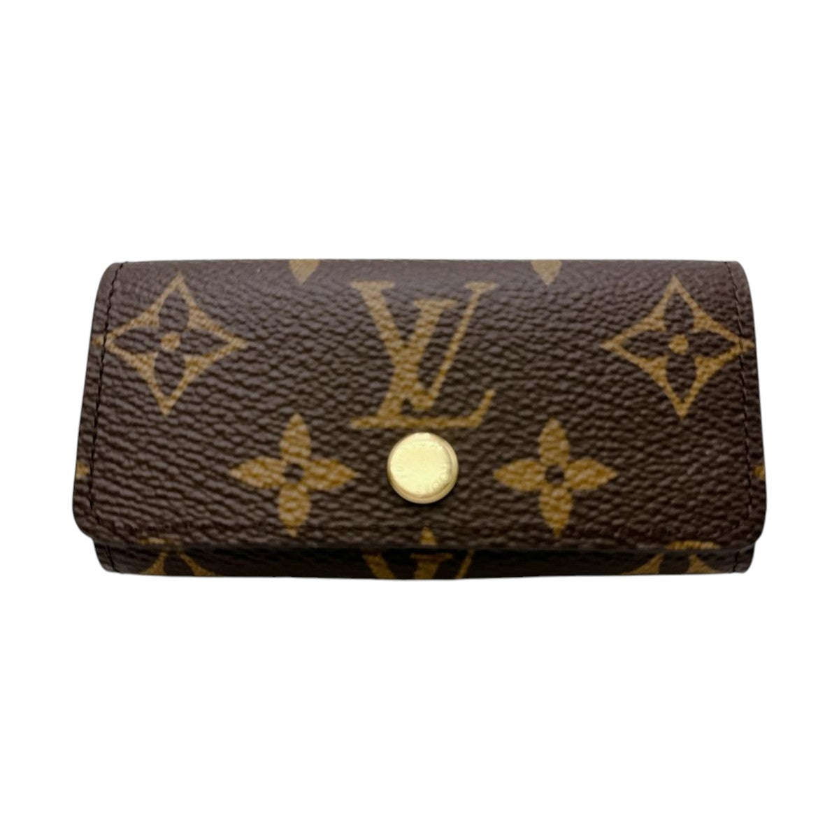 LOUIS VUITTON Key case Key holder M69517 Monogram canvas Brown Monogram Multicles4