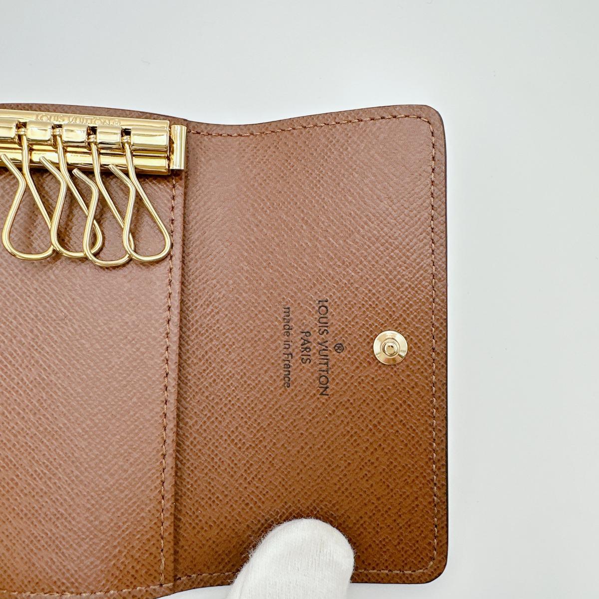 LOUIS VUITTON Key case Key holder M69517 Monogram canvas Brown Monogram Multicles4