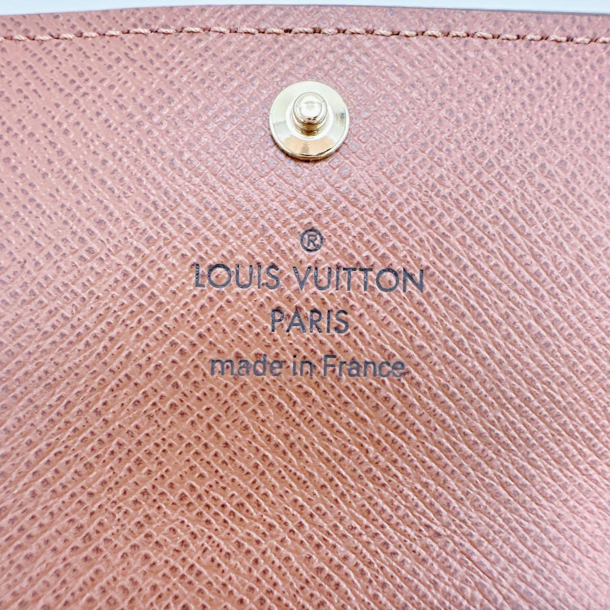 LOUIS VUITTON Key case Key holder M69517 Monogram canvas Brown Monogram Multicles4
