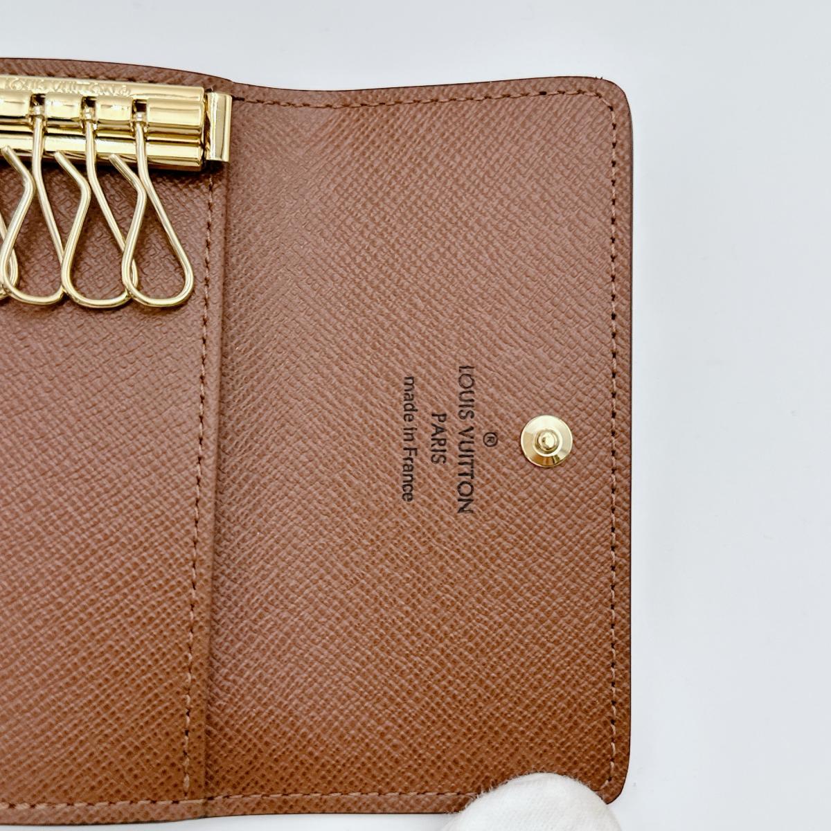 LOUIS VUITTON Key case Key holder M69517 Monogram canvas Brown Monogram Multicles4