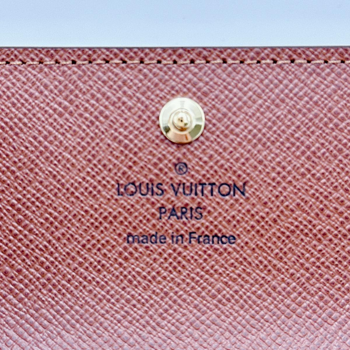LOUIS VUITTON Key case Key holder M69517 Monogram canvas Brown Monogram Multicles4