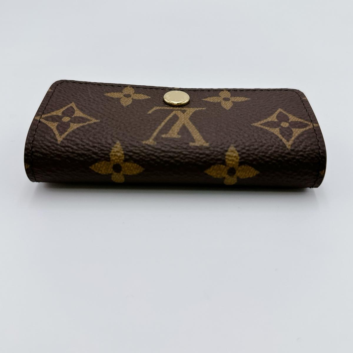 LOUIS VUITTON Key case Key holder M69517 Monogram canvas Brown Monogram Multicles4