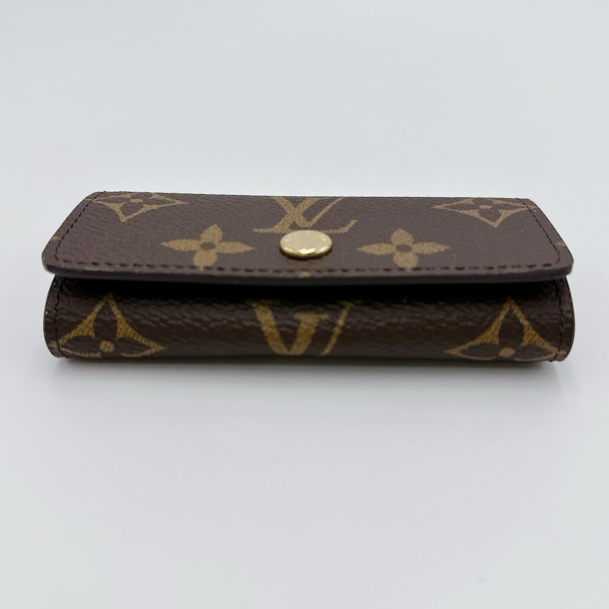 LOUIS VUITTON Key case Key holder M69517 Monogram canvas Brown Monogram Multicles4