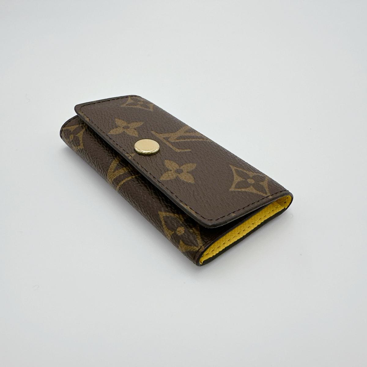 LOUIS VUITTON Key case Key holder M81938 Monogram canvas Brown Monogram Multicles4