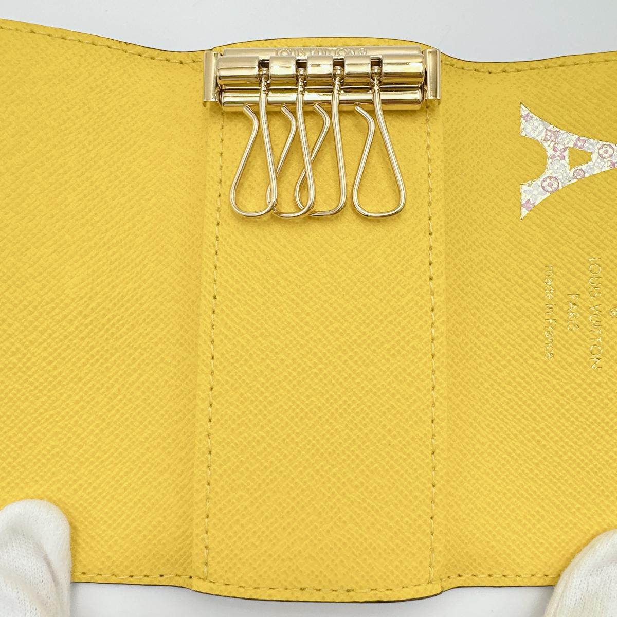 LOUIS VUITTON Key case Key holder M81938 Monogram canvas Brown Monogram Multicles4
