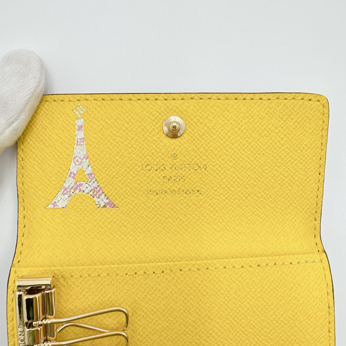 LOUIS VUITTON Key case Key holder M81938 Monogram canvas Brown Monogram Multicles4