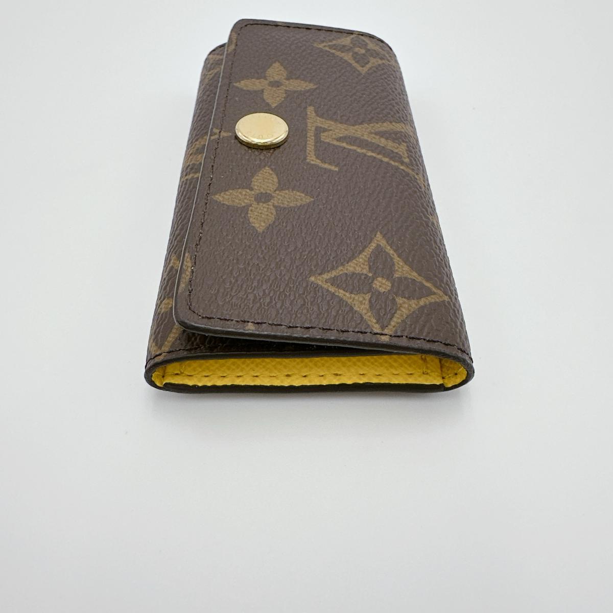 LOUIS VUITTON Key case Key holder M81938 Monogram canvas Brown Monogram Multicles4