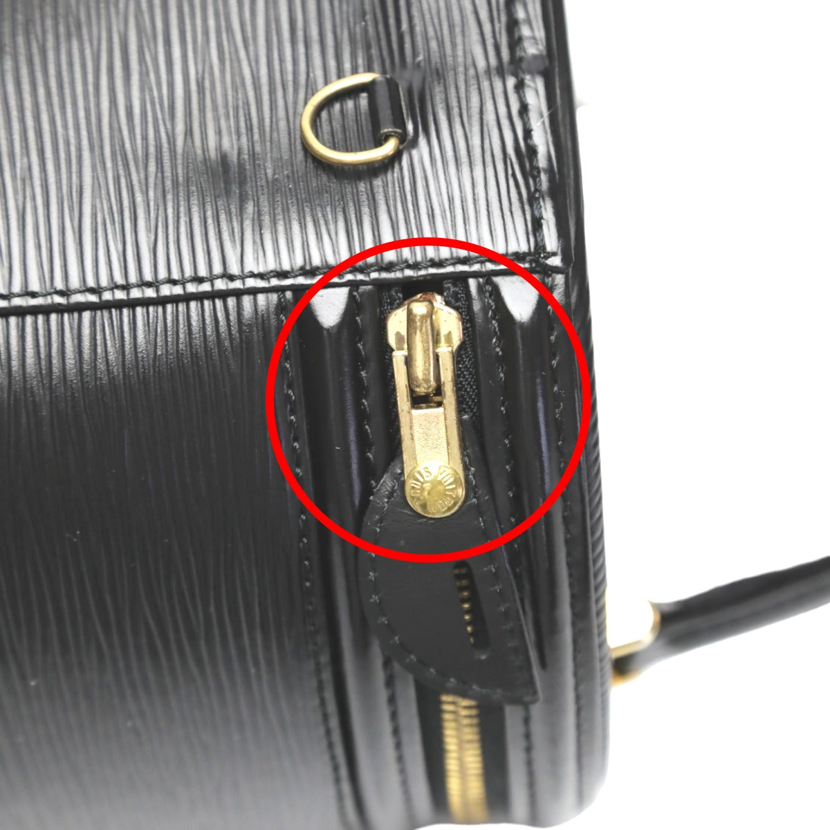 LOUIS VUITTON Handbag M48032 Epi Leather black Epi Cannes