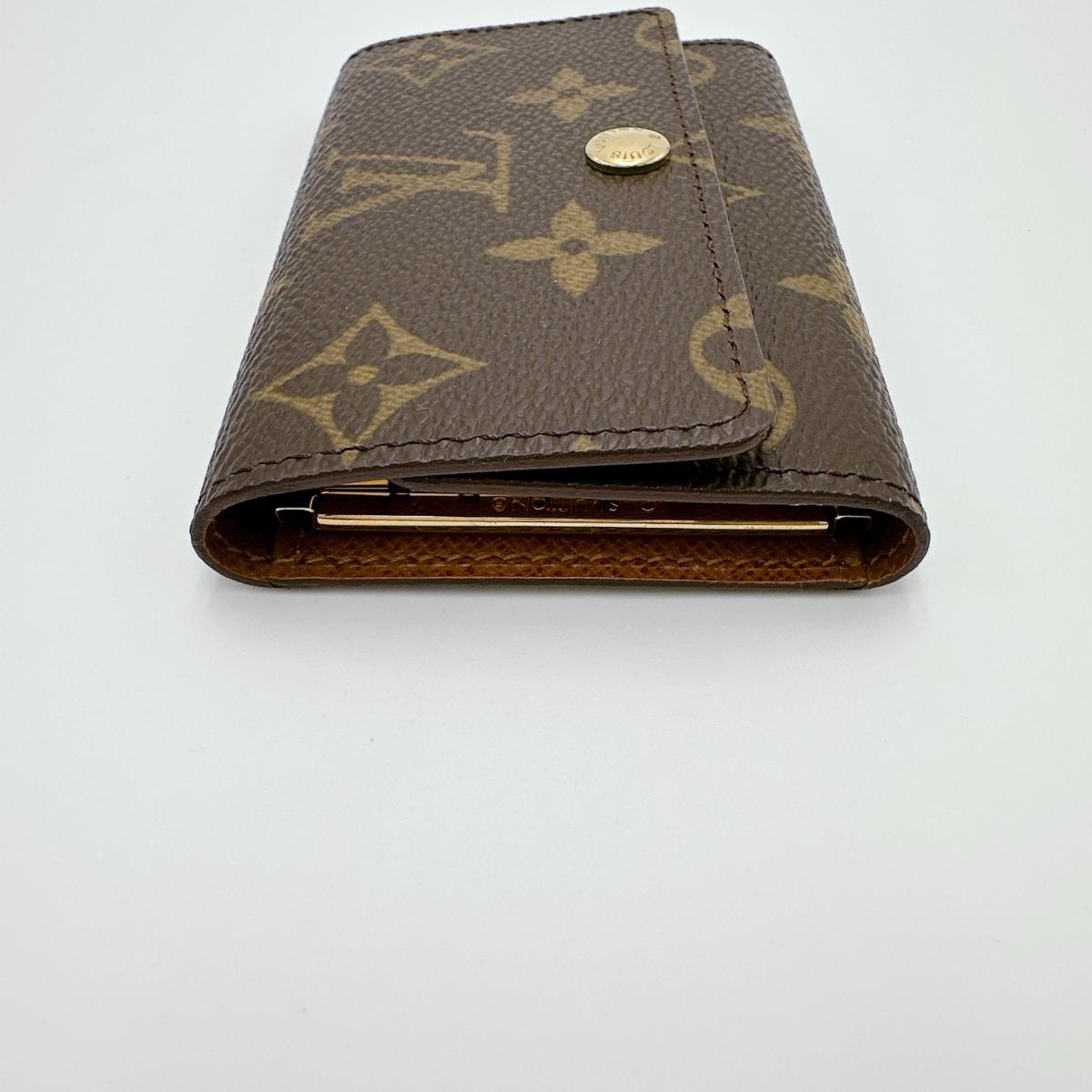 LOUIS VUITTON Key case Key holder M62630 Monogram canvas Brown Monogram Multicles6