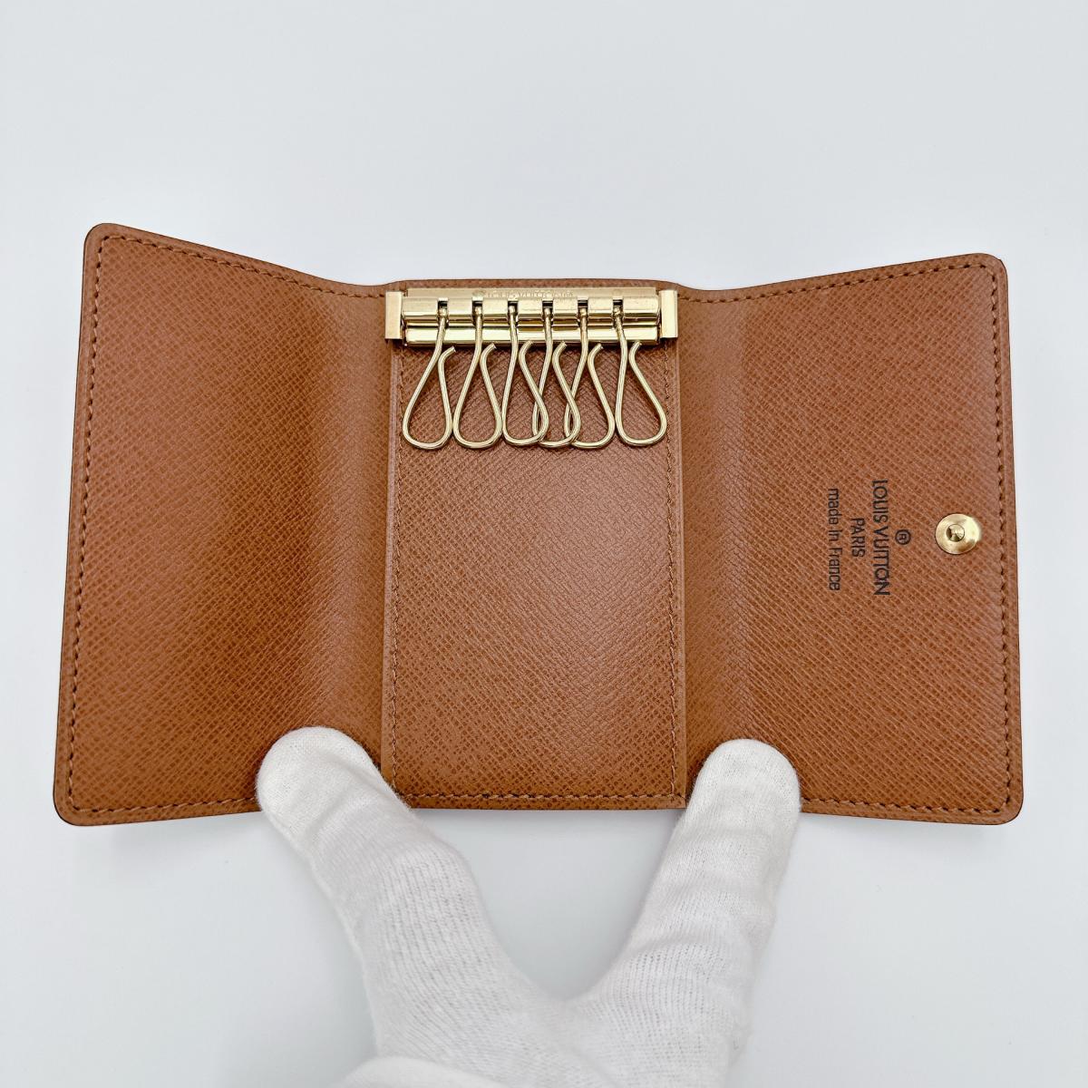 LOUIS VUITTON Key case Key holder M62630 Monogram canvas Brown Monogram Multicles6