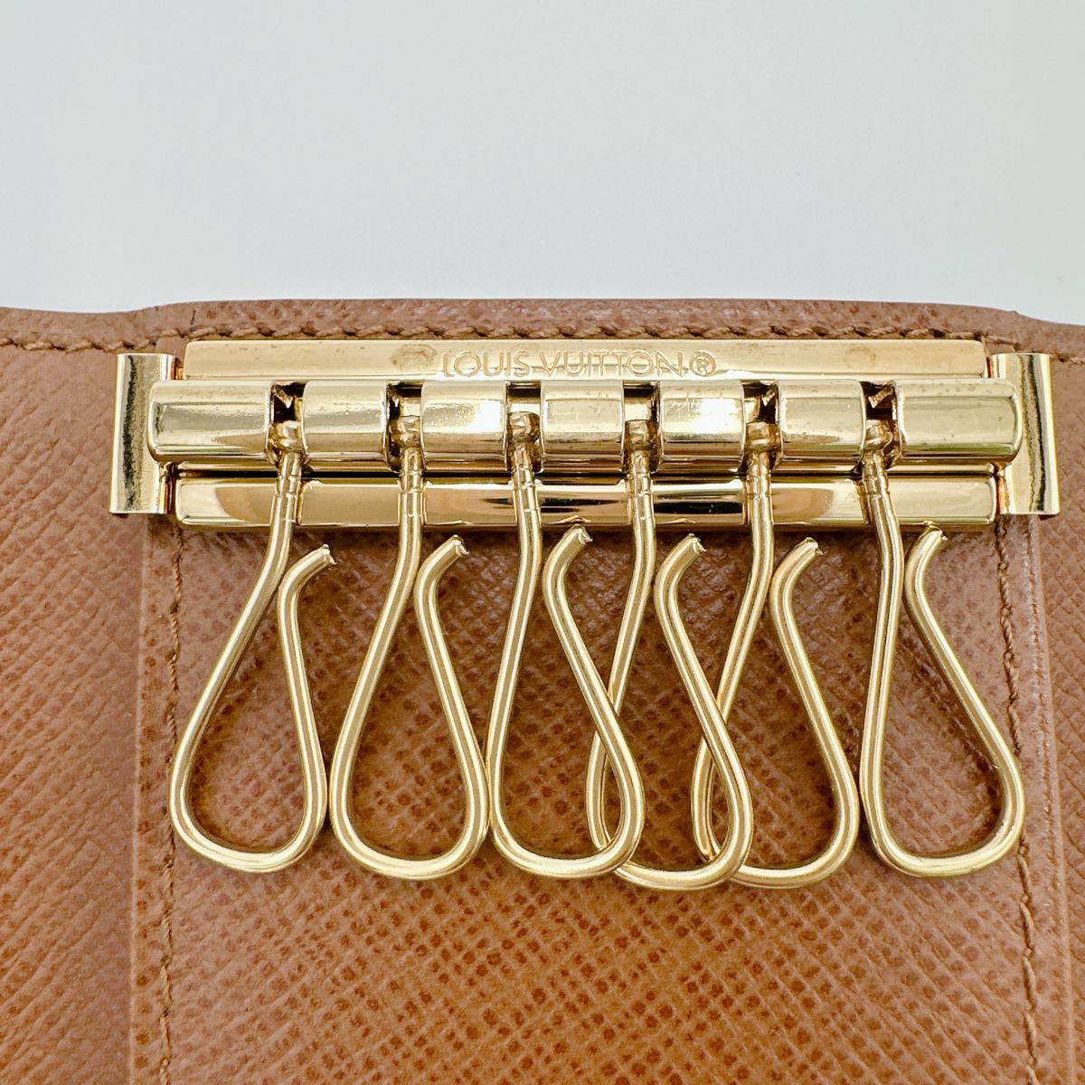 LOUIS VUITTON Key case Key holder M62630 Monogram canvas Brown Monogram Multicles6
