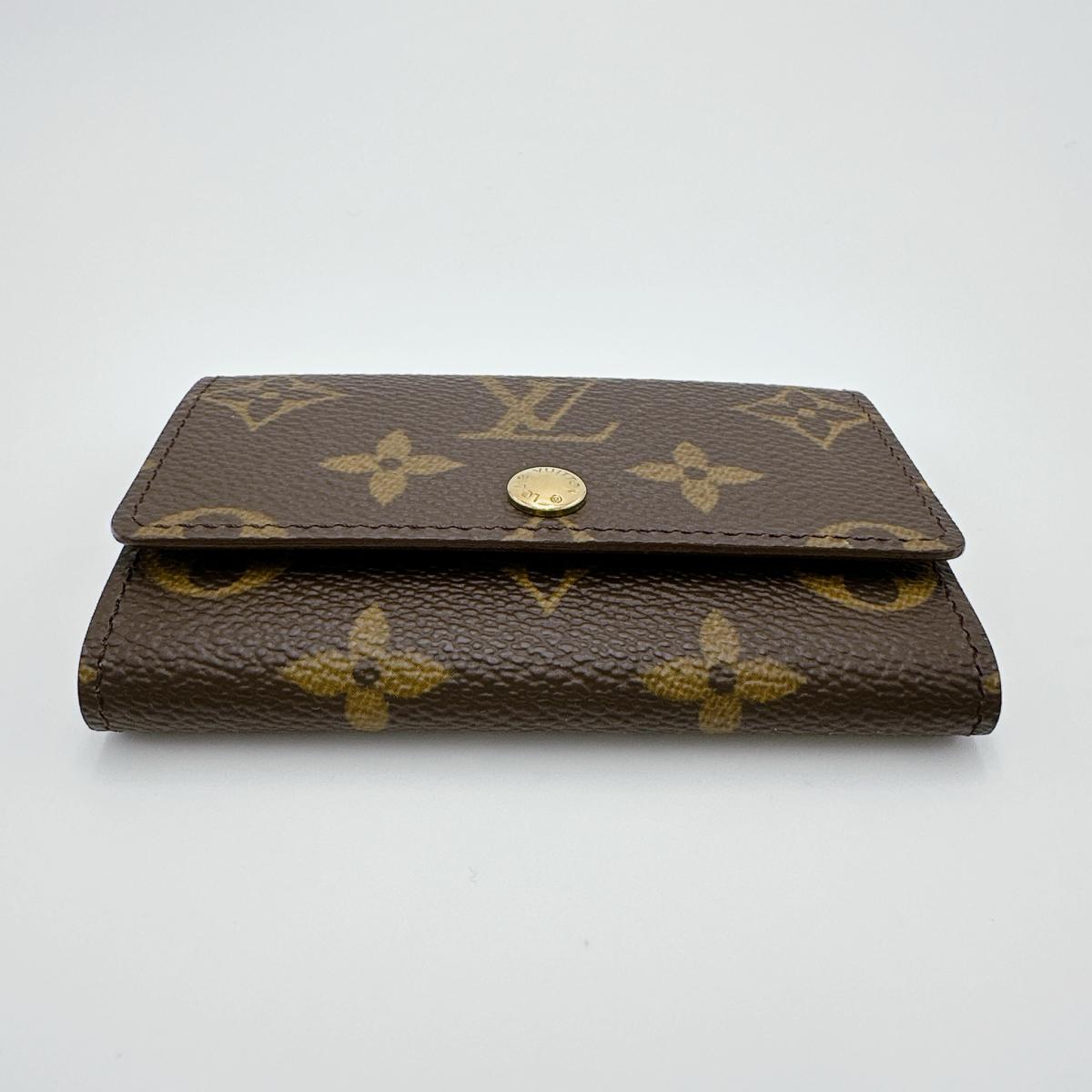 LOUIS VUITTON Key case Key holder M62630 Monogram canvas Brown Monogram Multicles6