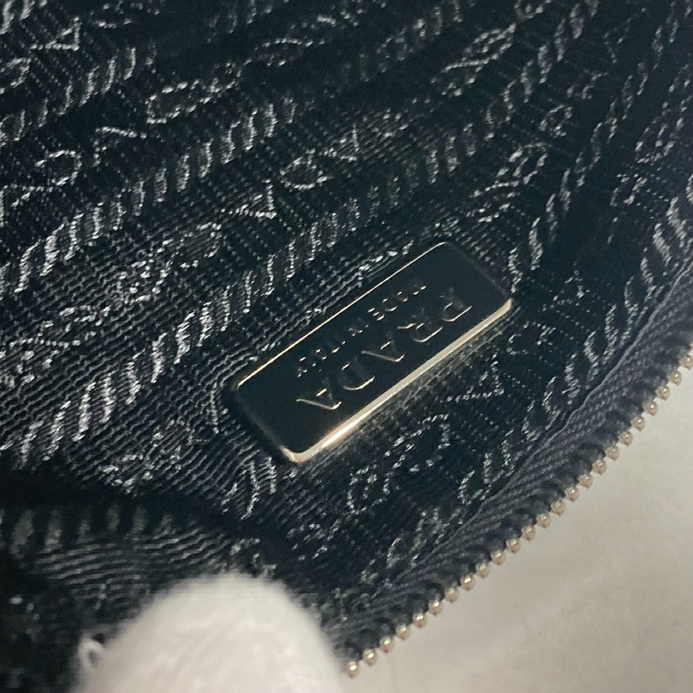 PRADA Pouch 2M1214 Nylon black Makeup pouch Cosmetics Pouch Skull skull