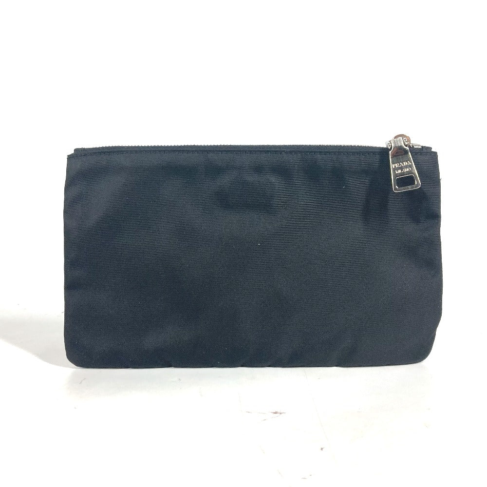 PRADA Pouch 2M1214 Nylon black Makeup pouch Cosmetics Pouch Skull skull
