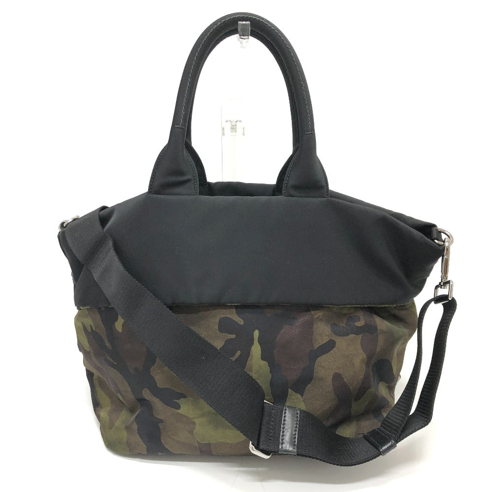 PRADA Handbag B1959 Nylon khaki Camouflage camouflage