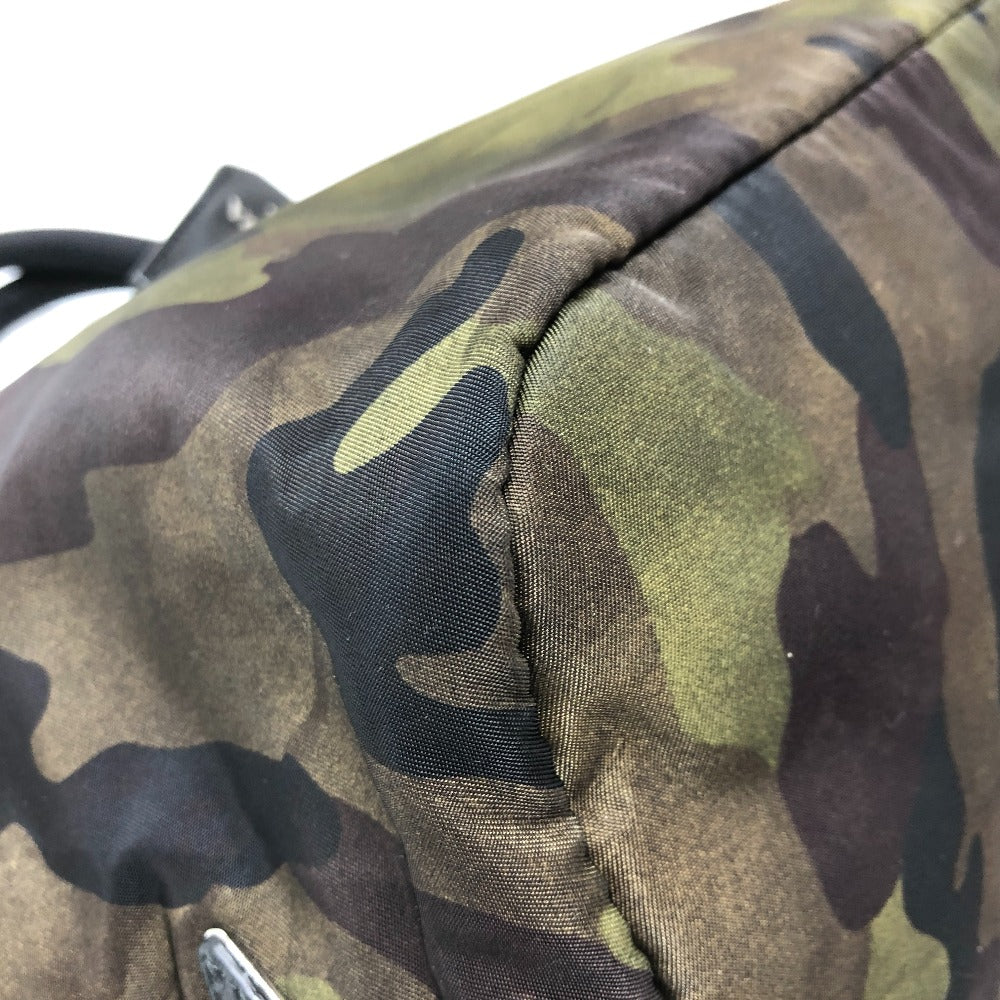 PRADA Handbag B1959 Nylon khaki Camouflage camouflage