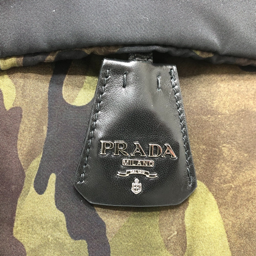 PRADA Handbag B1959 Nylon khaki Camouflage camouflage