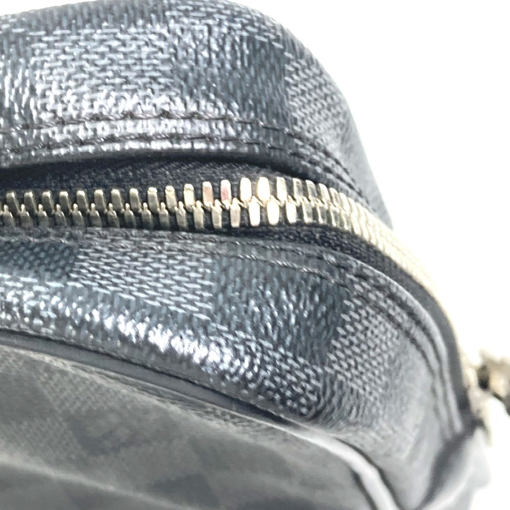 LOUIS VUITTON Business bag N41125 Damier Grafitto Canvas black Damier Grafitte Porto documan Voyage PDV