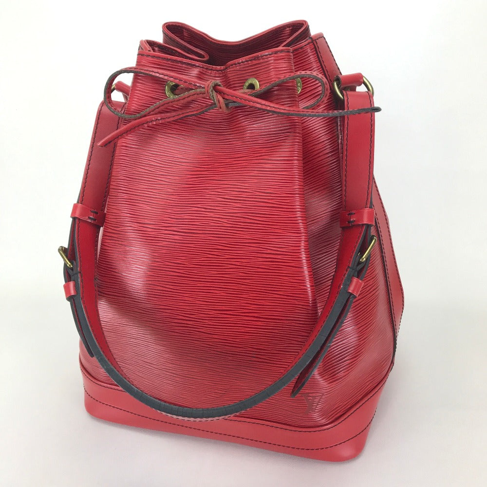 LOUIS VUITTON Shoulder Bag M44007 Epi Leather Red Epi Noe Women Used Authentic